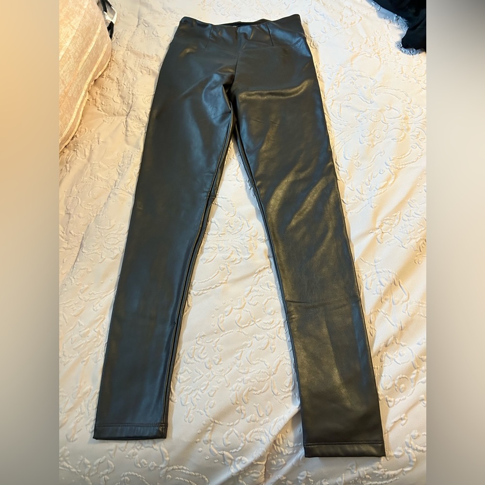 Dark Brown “Leather” Leggings